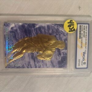 1996–97 SkyBox EX-2000 23KT Gold Rookie Sky Background – Kobe Bryant WCG 10